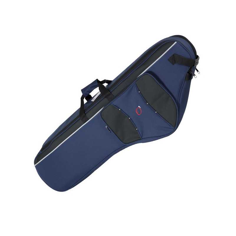 FUNDA SAXO BARITONO ORTOLA 4066 LBS NEGRO/AZUL-1