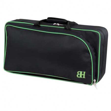 ESTUCHE OBOE + CORNO INGLES ORTOLA HB127 NEGRO/VERDE 1