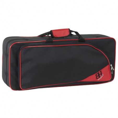 ESTUCHE SAXO ALTO HB112 MOCHILA NEGRO/ROJO