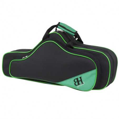 Estuche Saxo Alto Hb113 Forma Negro v.verde Ortola Ortola - 1