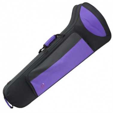 ESTUCHE TROMBON BAJO ORTOLA 8430 FSH NEGRO/MORADO