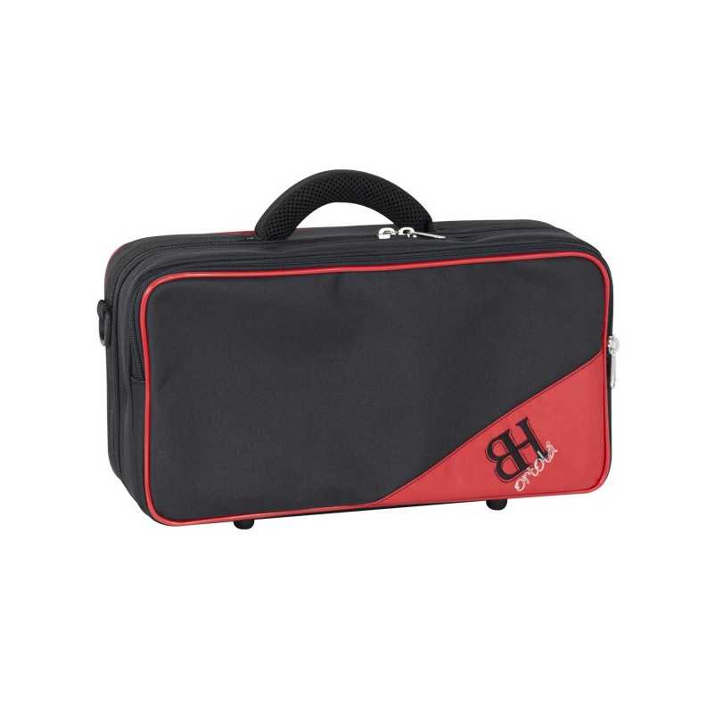 ESTUCHE REQUINTO ORTOLA HB198 MOCHILA NEGRO/ROJO-1