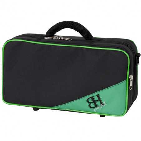 ESTUCHE REQUINTO ORTOLA HB198 MOCHILA NEGRO/VERDE-1