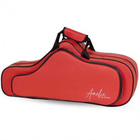 ESTUCHE SAXO ALTO ORTOLA 113 BRG SERIE AMELIE ROJO