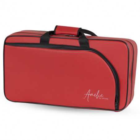 ESTUCHE SAXO ALTO+SOPRANO ORTOLA 126BRG SERIE AMELIE ROJO-1