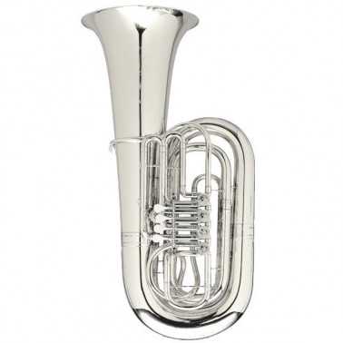 TUBA MELTON ORIGINAL 197/2 PLATEADA EN SiB -1