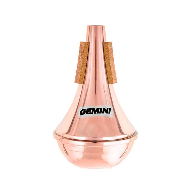 SORDINA TROMPETA TOM CROWN GEMINI STRAIGHT EN COBRE - 1