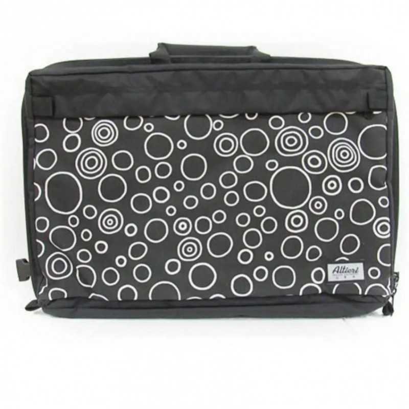 FUNDA PARA ESTUCHE FLAUTA Y FLAUTIN ALTIERI 71L BLACK/SWIRLS