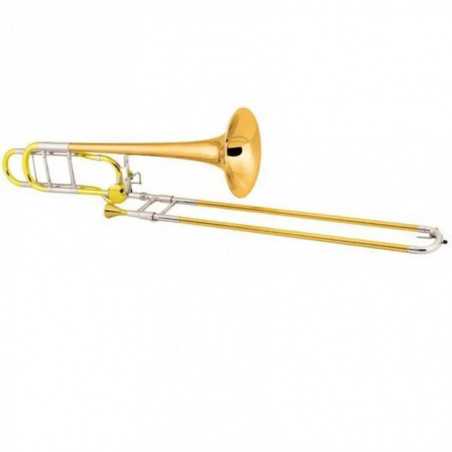 TROMBON C.G. CONN 88HCL SYMPHONY SIB/FA LACADO -3