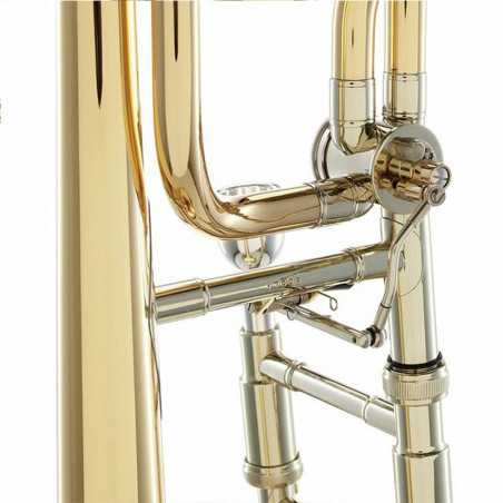 TROMBON KÜHNL&HOYER BVL 547 GOLD BRASS SIB/FA - 6