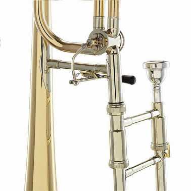 TROMBON KÜHNL&HOYER BVL 547 GOLD BRASS SIB/FA - 8