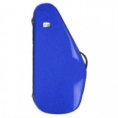 ESTUCHE K-SES PREMIUM FORMA AZUL METALIZADO SAXO ALTO - 1