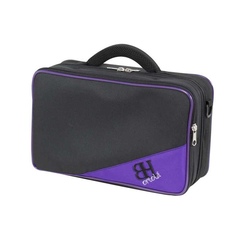 ESTUCHE CLARINETE ORTOLA 181HB MOCHILA NEGRO-MORADO