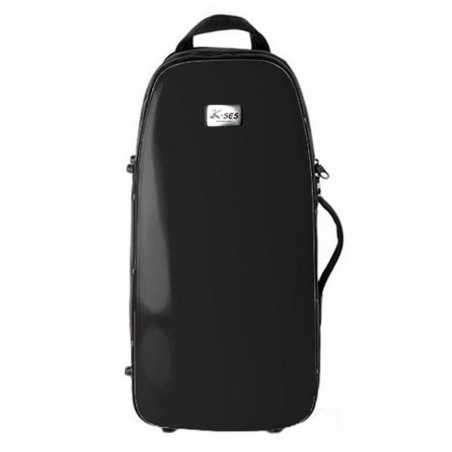 ESTUCHE K-SES PREMIUM COMPAC NEGRO BRILLO TROMPETA