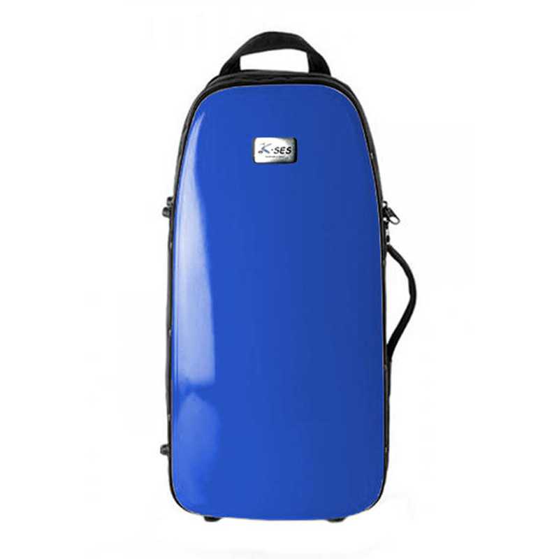 ESTUCHE K-SES PREMIUM COMPAC AZUL BRILLO TROMPETA