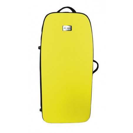 ESTUCHE K-SES PREMIUM COMPAC AMARILLO MATE 2 TROMPETAS