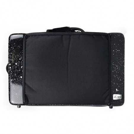 ESTUCHE K-SES CABINE PREMIUM FUSION NEGRO BRILLO 4 TROMPETAS