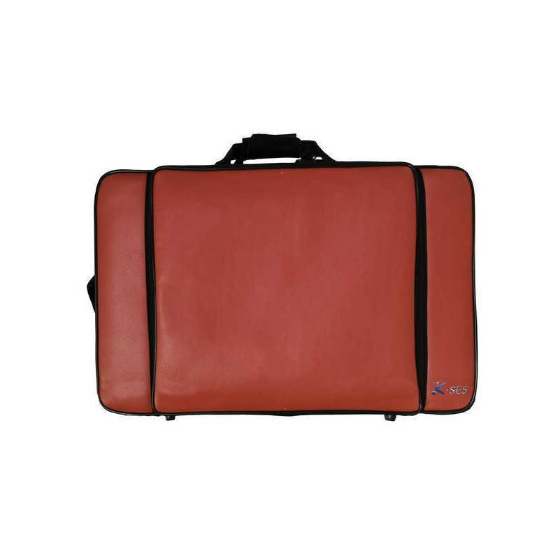 ESTUCHE K-SES CABINE CLASSIC ROJO PARA 4 TROMPETAS