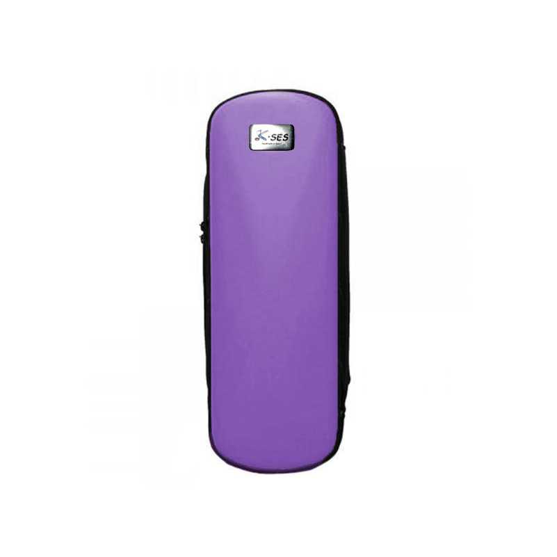 ESTUCHE K-SES PREMIUM MORADO BRILLO FLAUTA Y FLAUTÍN MINI