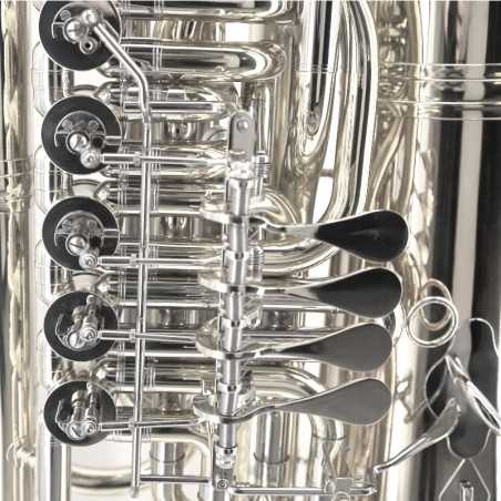 TUBA EASTMAN EBB825 VGS 5/4 PLATEADA EN SIB - 3