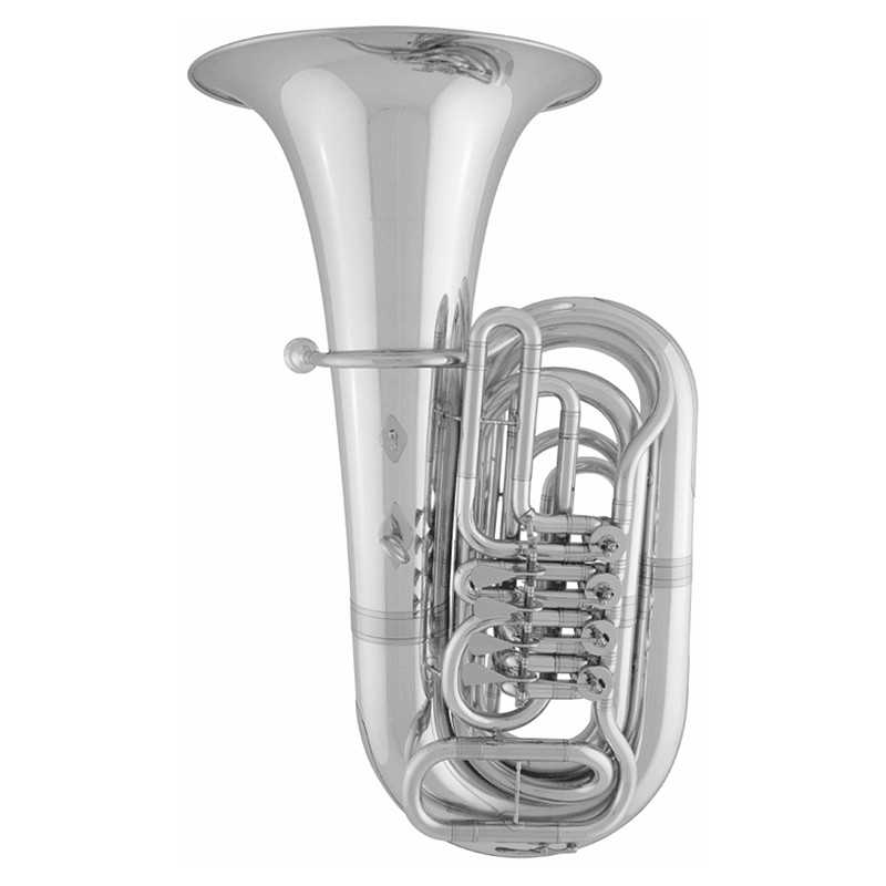 TUBA ST PETERSBURG 202N 45 CM 4/4 NIQUEL EN SIB - 5