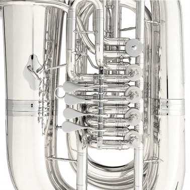 TUBA B&S PT-6 S PERANTUCCI 3098 PLATEADA B&S - 4