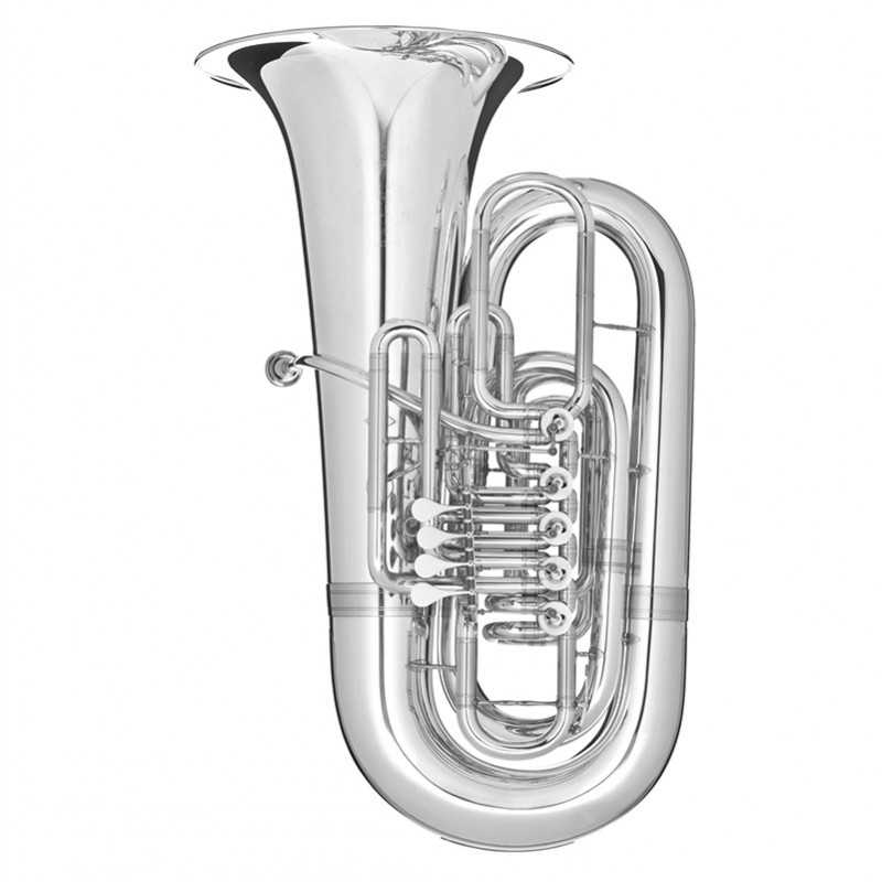 TUBA MELTON 5450 RA-S TUONO PLATEADA 5/4 EN DO - 1