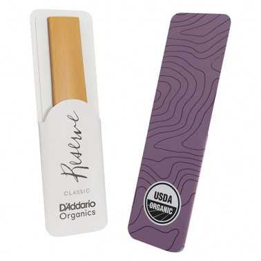 CAÑAS CLARINETE D'ADDARIO ORGANIC CLASSIC RESERVE - 2