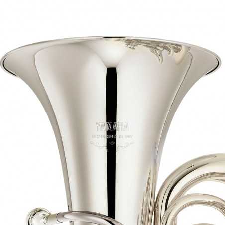 TUBA YAMAHA YCB-621S 3/4 EN DO PLATEADA - 5