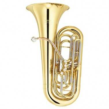 TUBA YAMAHA YCB-621L 3/4 EN DO LACADA - 1