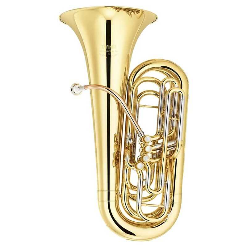 TUBA YAMAHA YCB-621L 3/4 EN DO LACADA - 1