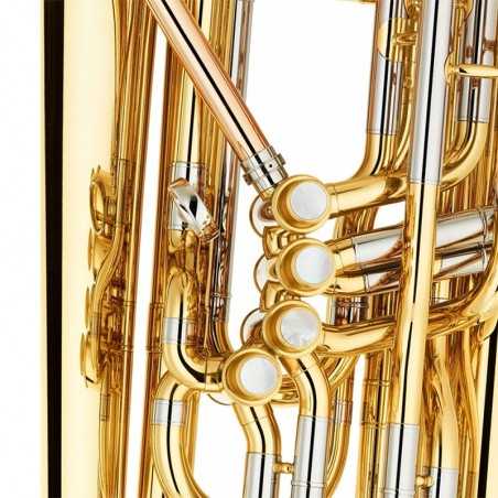 TUBA YAMAHA YCB-621L 3/4 EN DO LACADA - 3