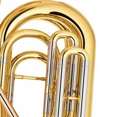 TUBA YAMAHA YCB-621L 3/4 EN DO LACADA - 5