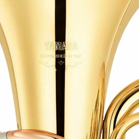 TUBA YAMAHA YCB-621L 3/4 EN DO LACADA - 6