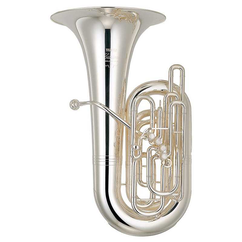 TUBA YAMAHA YCB-822S 4/4 EN DO PLATEADA - 1