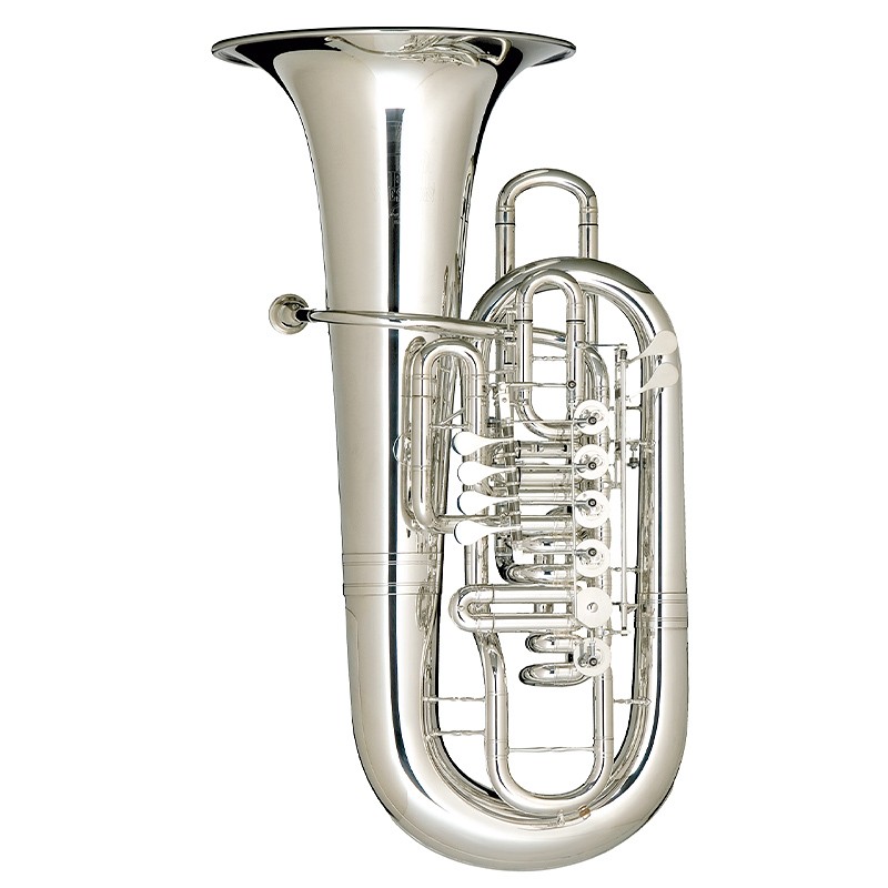 TUBA MELTON 6460 KODIAK 6/4 PLATEADA EN FA - 1