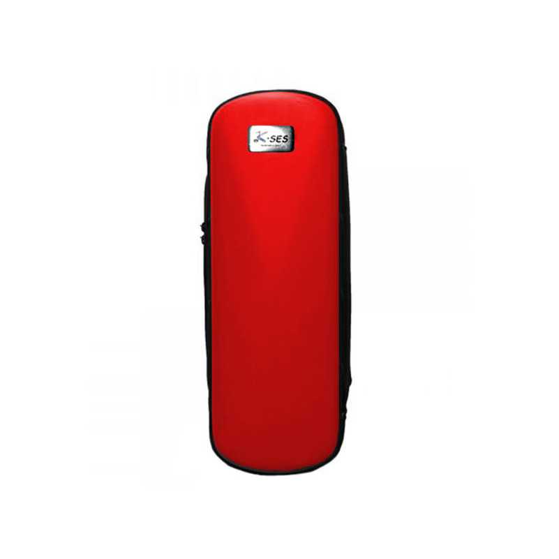 ESTUCHE K-SES PREMIUM FLAUTA Y FLAUTIN MINI ROJO METALIZADO