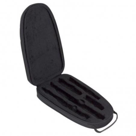 ESTUCHE FLAUTA TRAVESERA + PICCOLO ORTOLA 8155 NEGRO 2