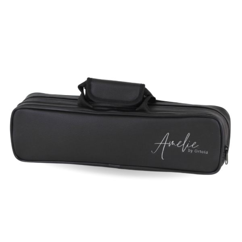 ESTUCHE FLAUTA TRAVESERA ORTOLA 390 BRG SERIE AMELIE NEGRO