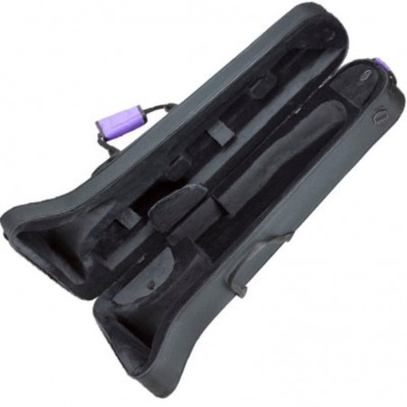 ESTUCHE TROMBON BAJO ORTOLA 8430 FSH NEGRO/MORADO 2